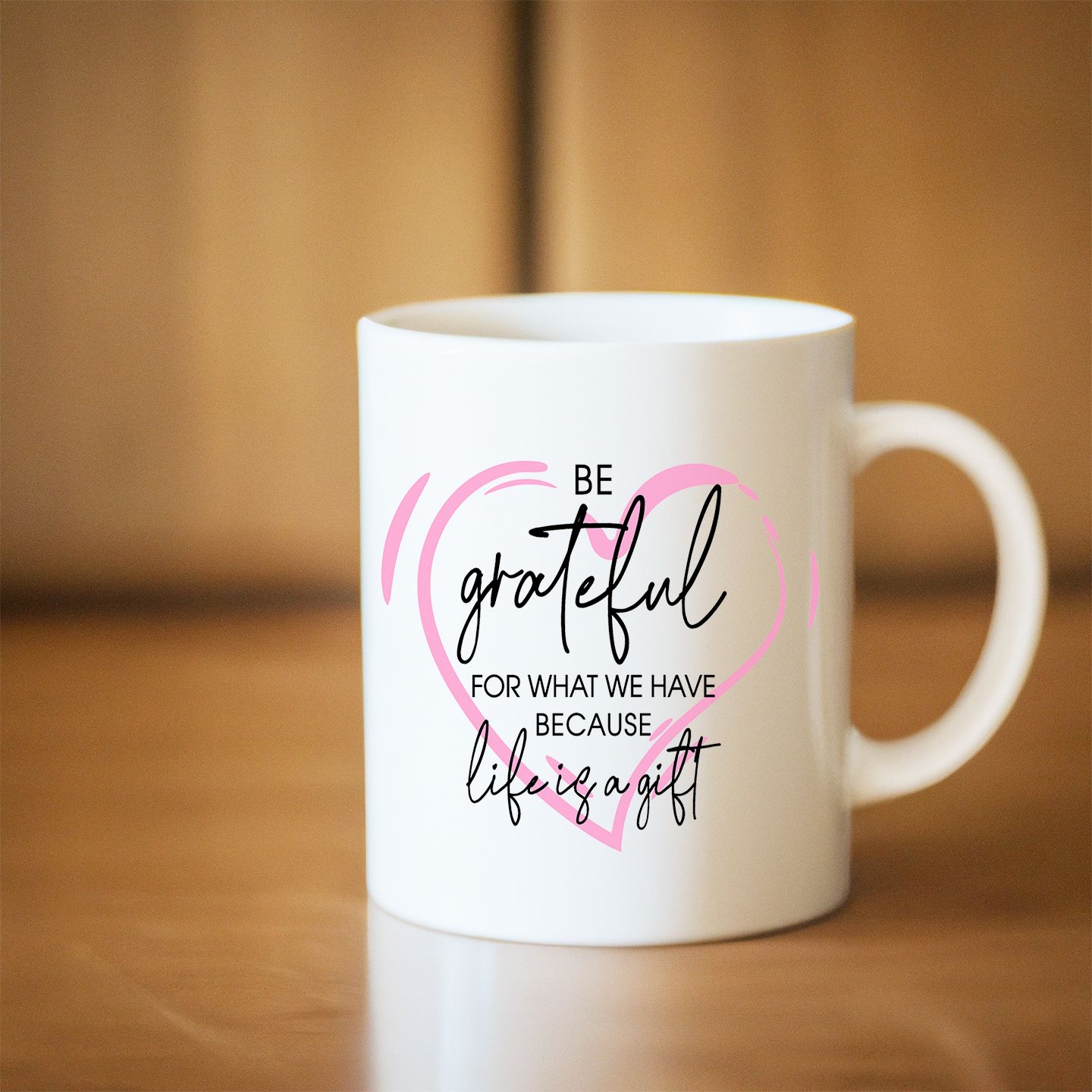 Be grateful for what we have